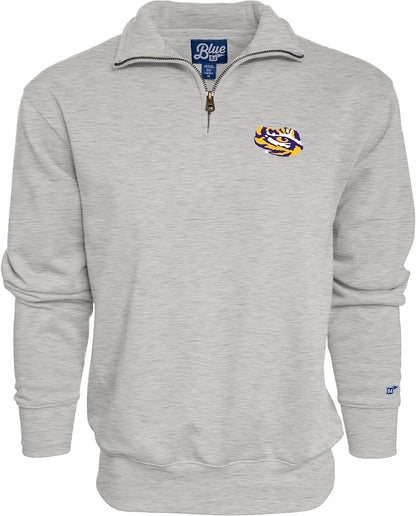 Blue 84 NCAA mens Quarter Zip Sweatshirt Icon