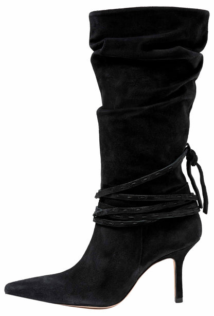 Cinq à Sept Women's Samina Wrap Around Heel Boots