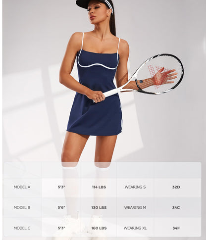 Womens Workout Tennis Dress