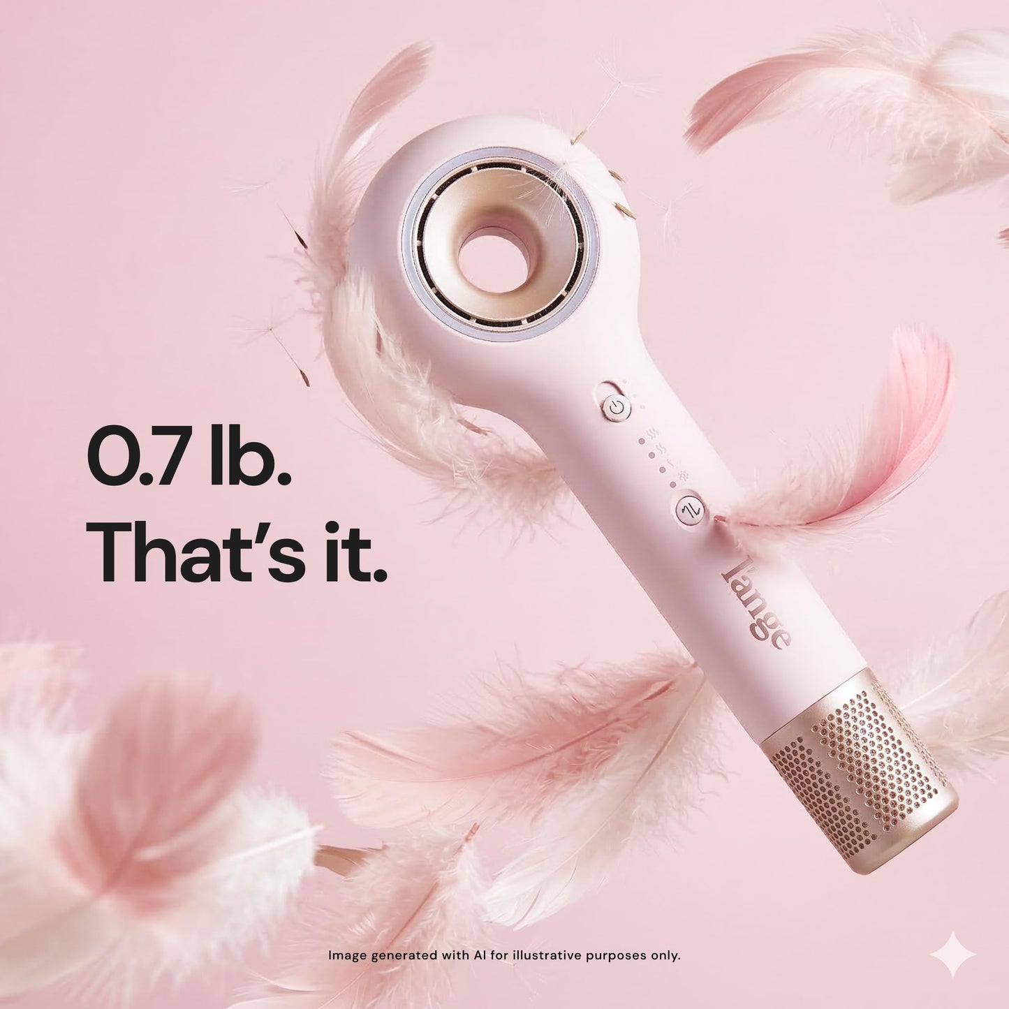 L'ANGE HAIR Axia HaloRing Ionic Hair Dryer