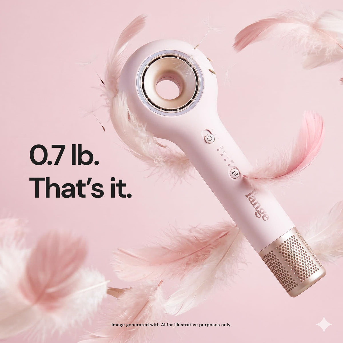 L'ANGE HAIR Axia HaloRing Ionic Hair Dryer