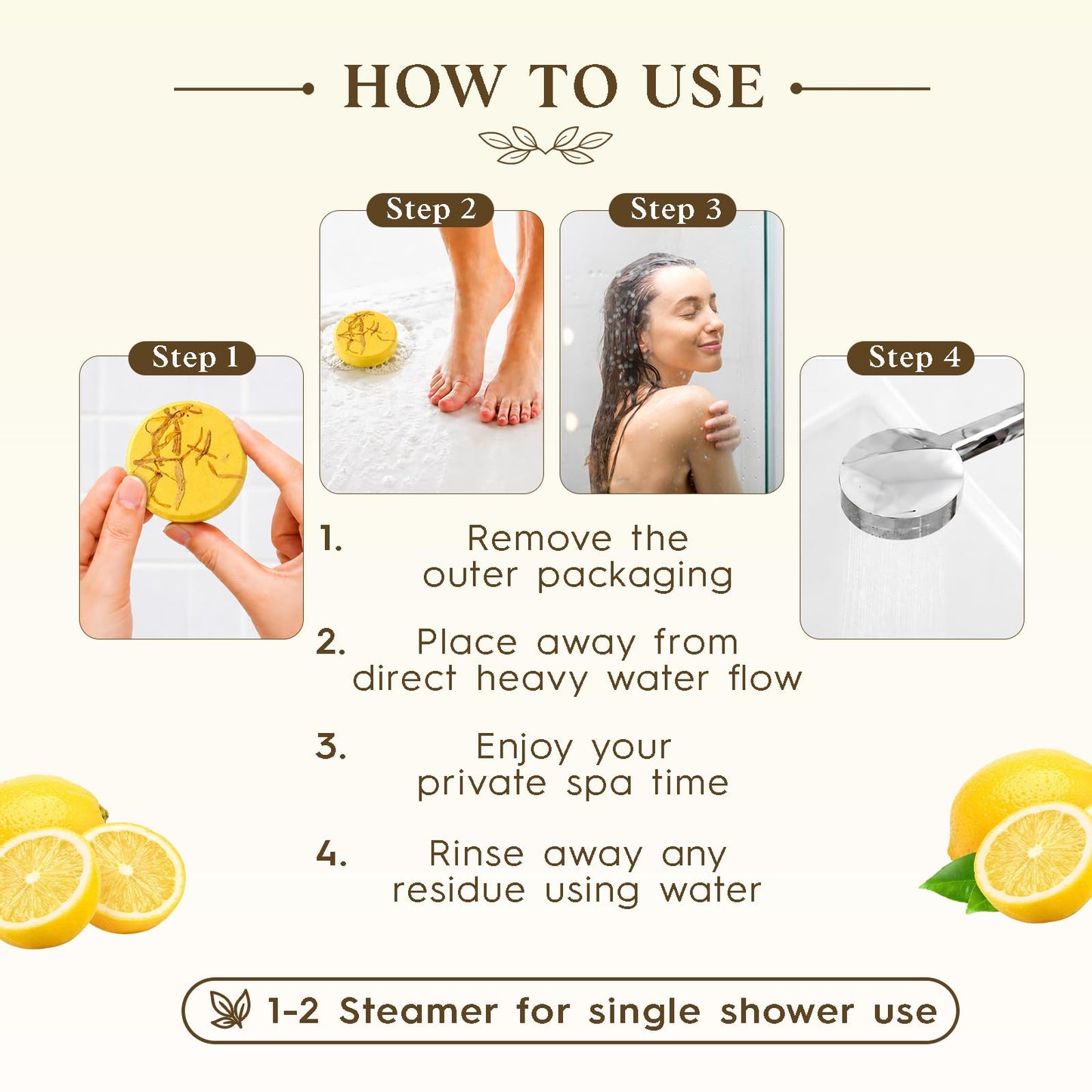 SWCANDY Shower Steamers Aromatherapy