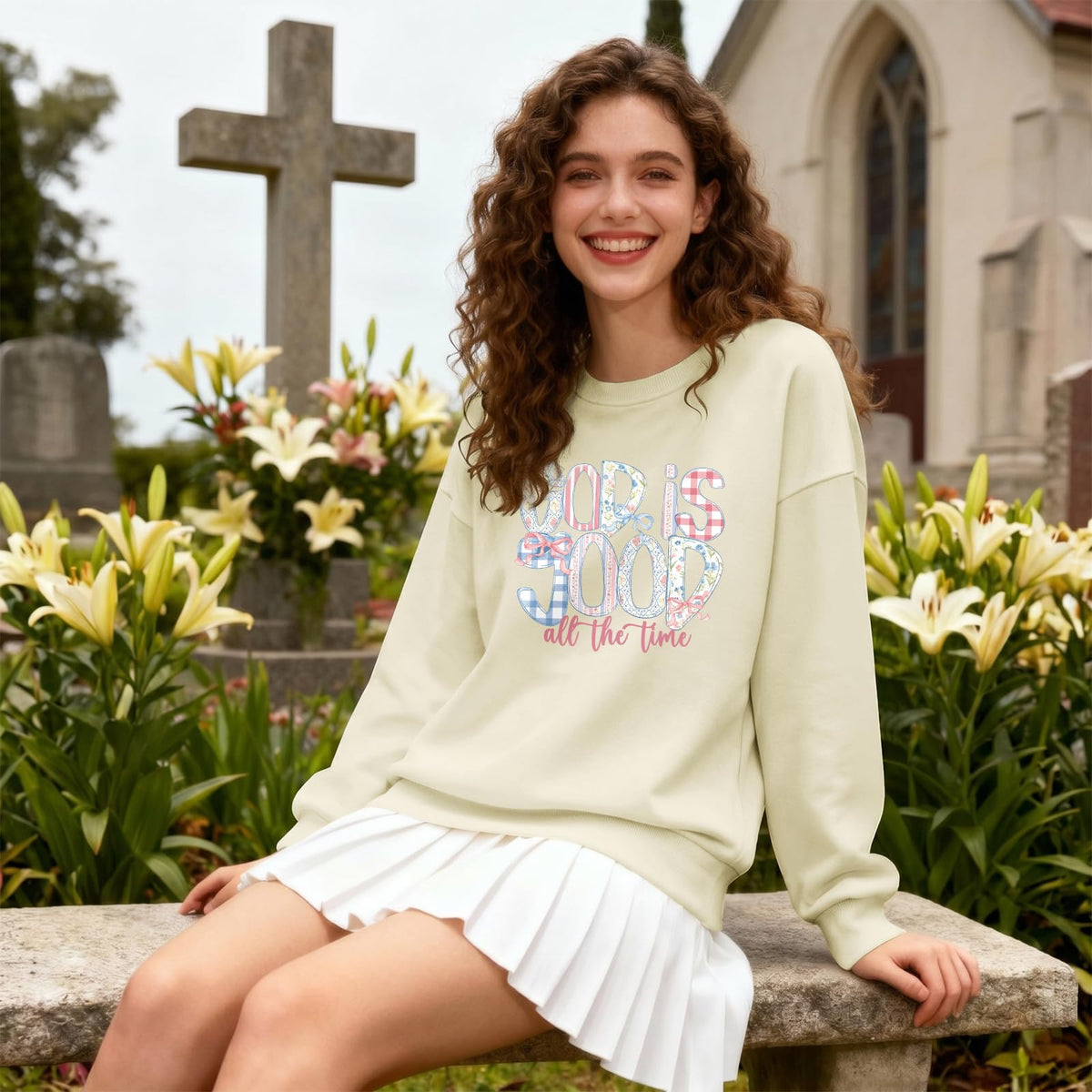 God Is Good Sweatshirts for Women