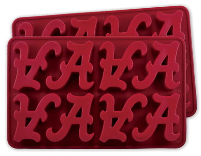 Masterpieces Fanpans Ncaa Alabama Crimson Tide Silicone Ice Cube Tray Set - Fun Alabama Merchandise, Dishwasher Safe