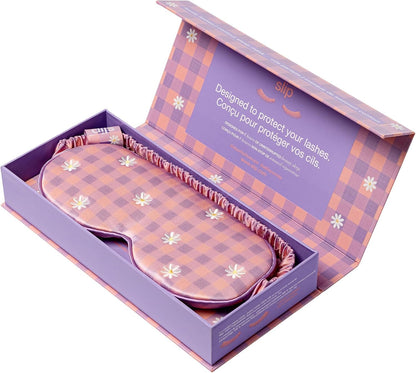 slip Pure Silk Contour Sleep Mask: Protect Your Delicate Lashes with Our Innovative, Lash-Friendly Design. Experience Uninterrupted Beauty Sleep with Slipsilk™ Comfort, 1 Contour Mask, Scarlet