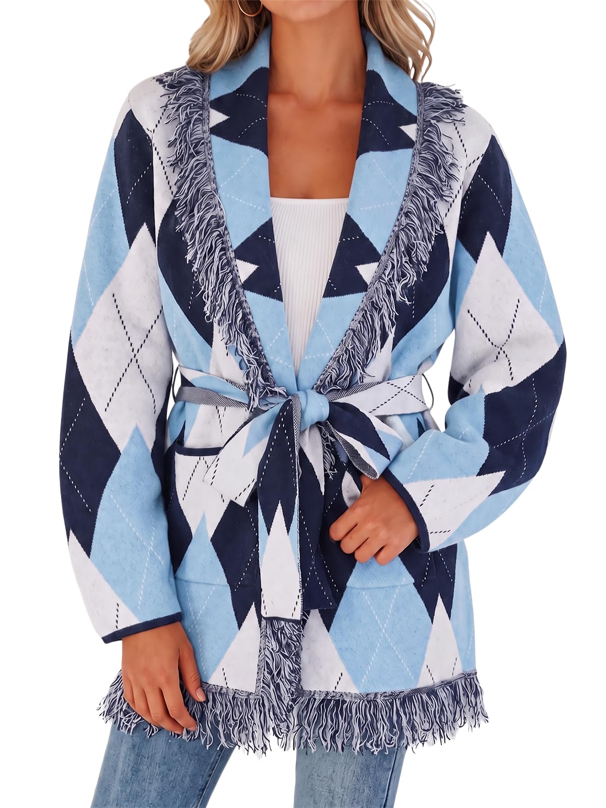 Cicy Bell Women Open Front Cardigans