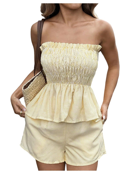 SOLY HUX Women's 2 Piece Vacation Outfit