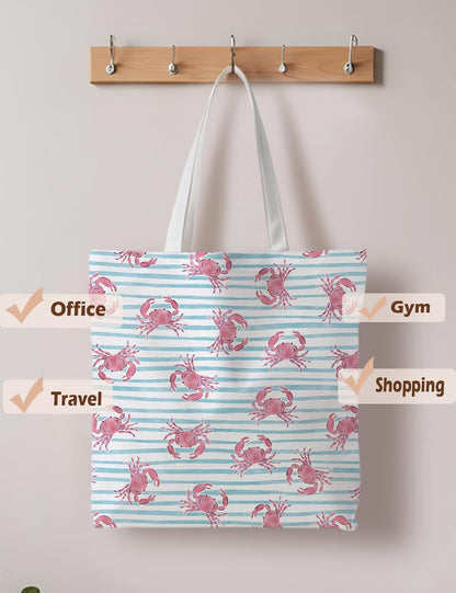 Canvas Summer Beach Tote
