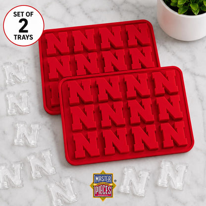 Masterpieces Fanpans Ncaa Alabama Crimson Tide Silicone Ice Cube Tray Set - Fun Alabama Merchandise, Dishwasher Safe