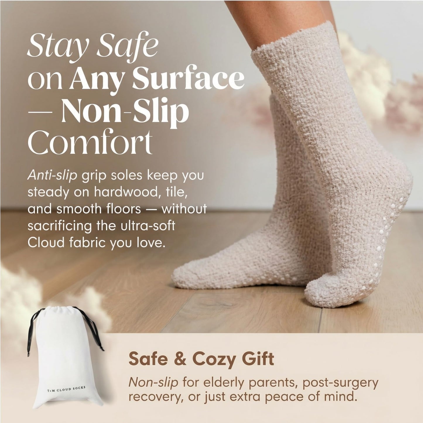 Unboxme Gifts Warm & Cozy Ultra-Luxe Cloud Sock