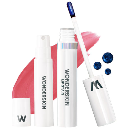 Wonderskin Wonder Blading All Day Lip Stain Peel Off Masque - Long Lasting, Waterproof and Transfer Proof Nude Lip Tint, Matte Finish Peel Off Makeup (Adore Masque)