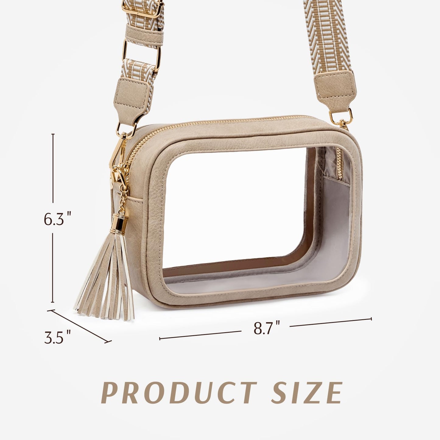Unilily Clear Bag for Stadium Events