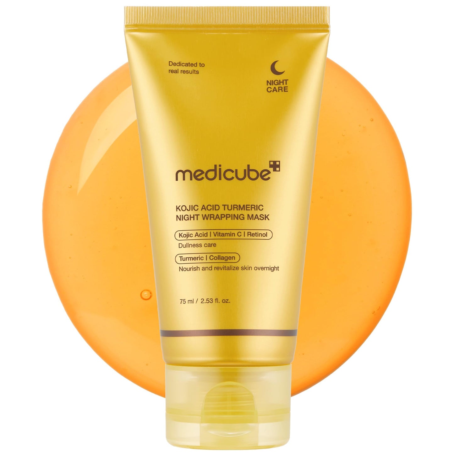 medicube Wrapping Mask PDRN Caffeine - Overnight Peel Off Facial Mask