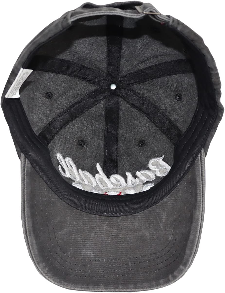 Distressed Baseball Mom Dad Hat for Women, Adjustable Washed Embroidered Baseball Cap for Mama