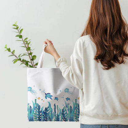 Canvas Summer Beach Tote