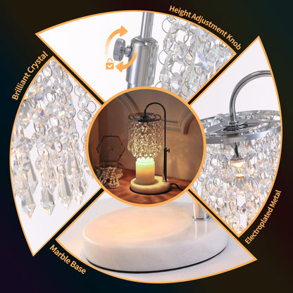 Candle Warmer Lamp with Timer & Dimmer