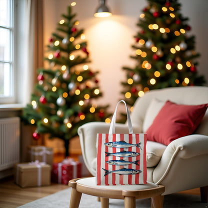 Striped series canvas bags