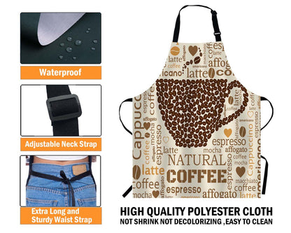 Wondertify Doodle Frames in French Style Apron
