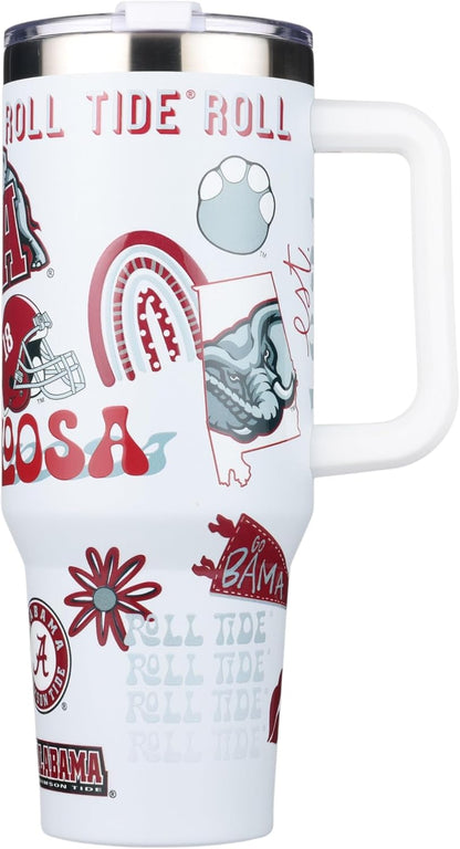 The Memory Company Officially Licensed NCAA - Texas A&M University 40oz Team Spirit Game Day Tumbler