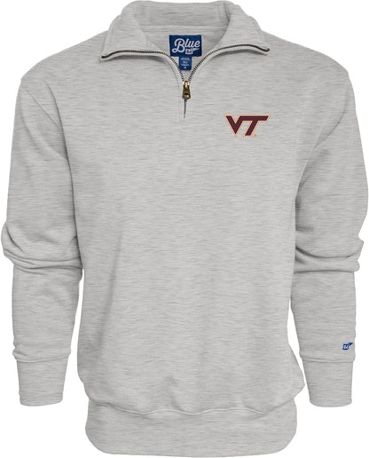 Blue 84 NCAA mens Quarter Zip Sweatshirt Icon