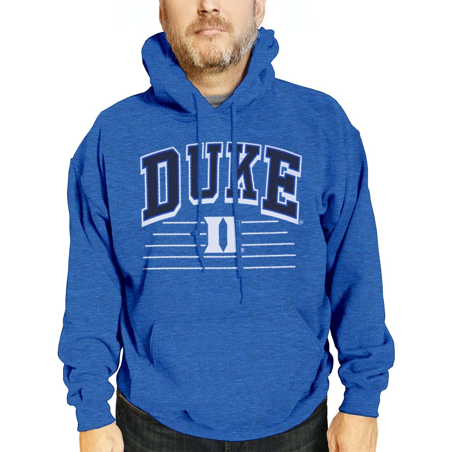 Campus Colors NCAA Overtime Classics Hooded Fleece Sweatshirt - Men Women | Officially licensed NCAA hoodie - unisex cotton poly fleece - kangaroo pocket - machine washable - S to 2XL
