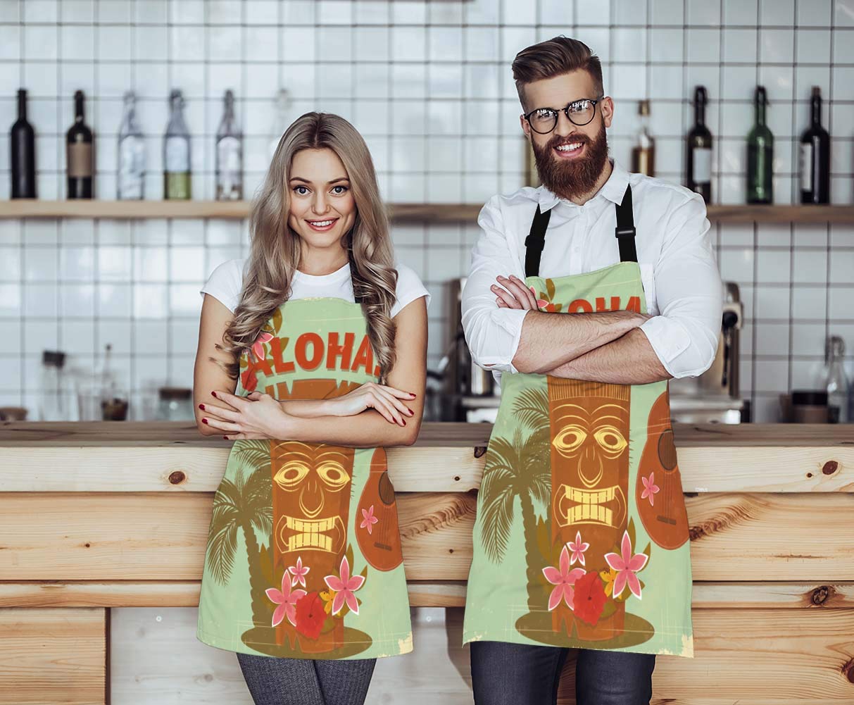 Wondertify Doodle Frames in French Style Apron