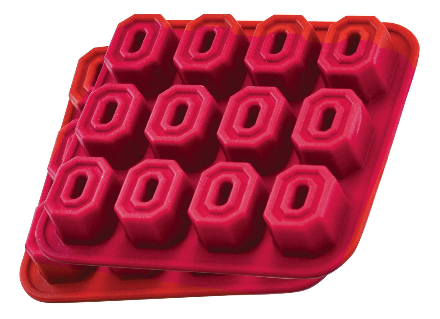 Masterpieces Fanpans Ncaa Alabama Crimson Tide Silicone Ice Cube Tray Set - Fun Alabama Merchandise, Dishwasher Safe