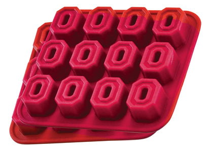 Masterpieces Fanpans Ncaa Alabama Crimson Tide Silicone Ice Cube Tray Set - Fun Alabama Merchandise, Dishwasher Safe