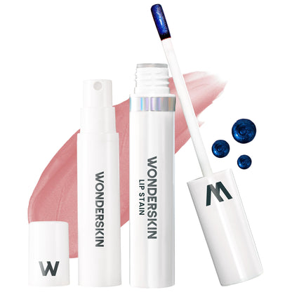 Wonderskin Wonder Blading All Day Lip Stain Peel Off Masque - Long Lasting, Waterproof and Transfer Proof Nude Lip Tint, Matte Finish Peel Off Makeup (Adore Masque)