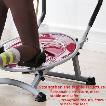 Ab Circle Pro Abdominal Trainer, Core Workout Fitness Equipment with Rotatable Kneeling Pad for Home Gym, Waist, Glutes & Legs Exercise