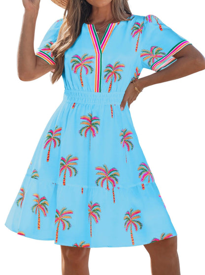 popvil Women Summer Short Dress
