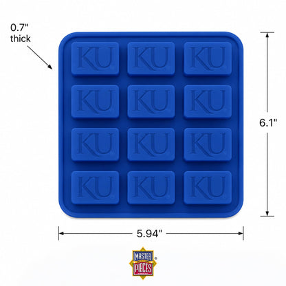 Masterpieces Fanpans Ncaa Alabama Crimson Tide Silicone Ice Cube Tray Set - Fun Alabama Merchandise, Dishwasher Safe