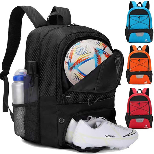 Hsmihair Soccer Bag,Youth Soccer Backpack with Ball and Cleat Compartment