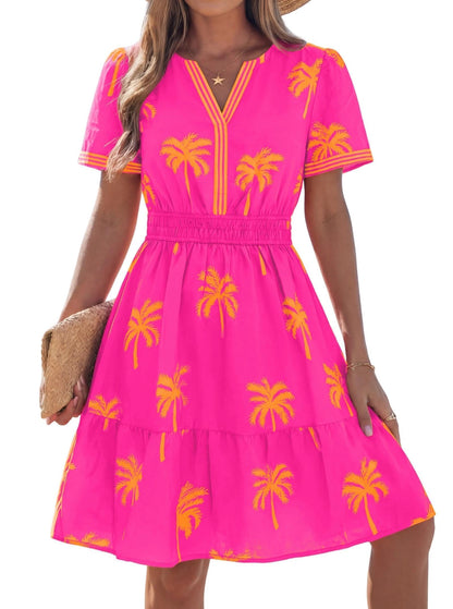 popvil Women Summer Short Dress