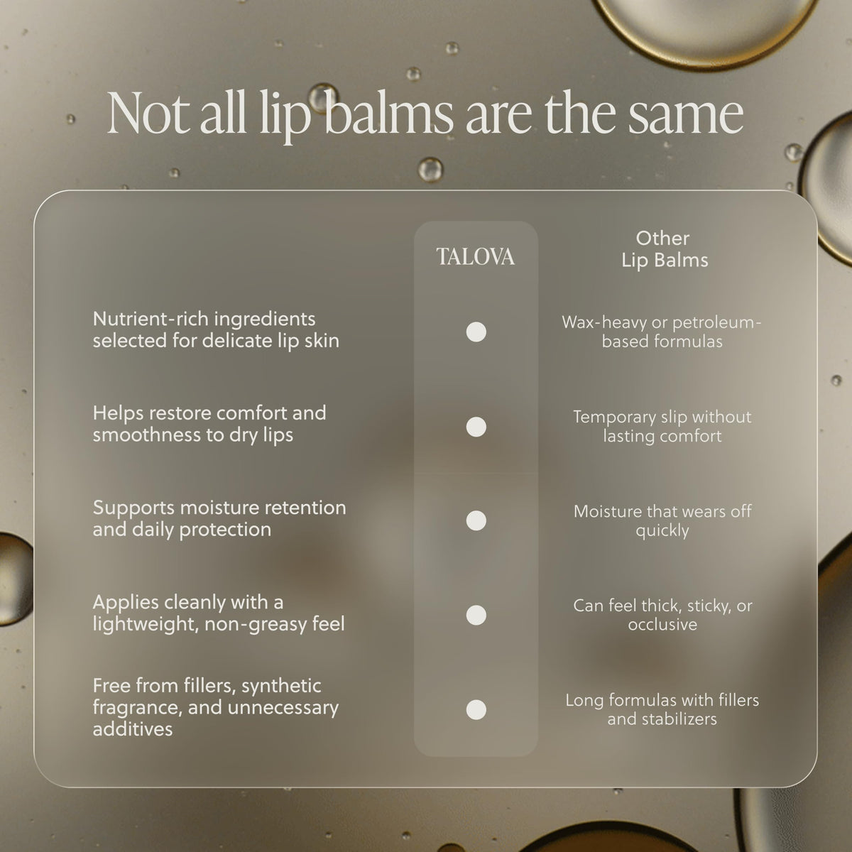 Grass-Fed Tallow Lip Balm, Coco Vanilla, Moisturizing