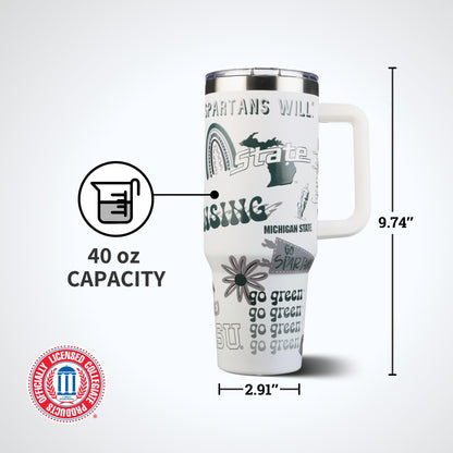 The Memory Company Officially Licensed NCAA - Texas A&M University 40oz Team Spirit Game Day Tumbler