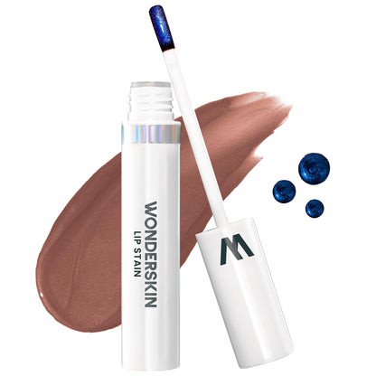 Wonderskin Wonder Blading All Day Lip Stain Peel Off Masque - Long Lasting, Waterproof and Transfer Proof Nude Lip Tint, Matte Finish Peel Off Makeup (Adore Masque)