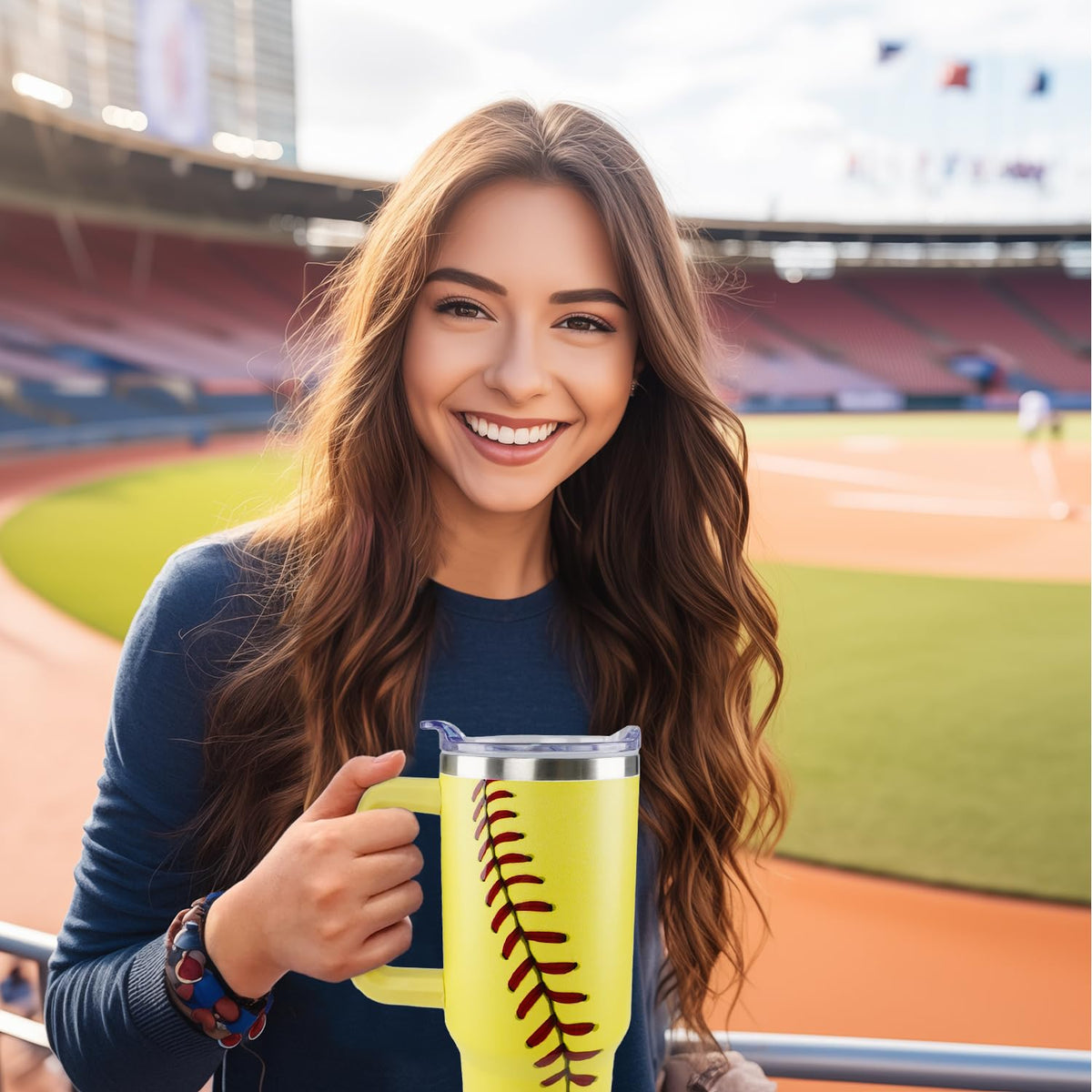40oz Baseball Tumbler Gifts Stuff for Men Women Gift for Coach Mom
