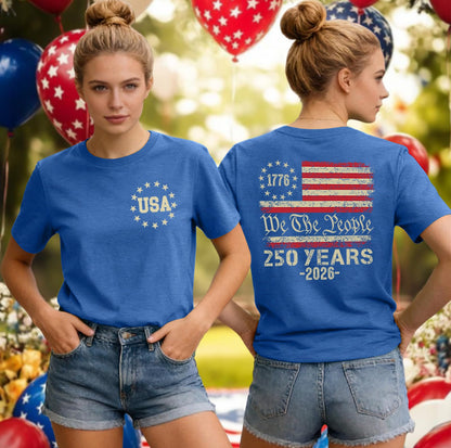 American Flag Shirts for Women 4th of July T-Shirts USA Graphic Tees Casual Blouse Tops