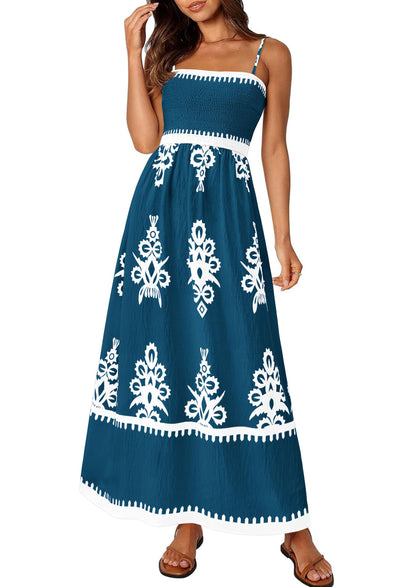 PRETTYGARDEN Women's Summer Boho Maxi Dress