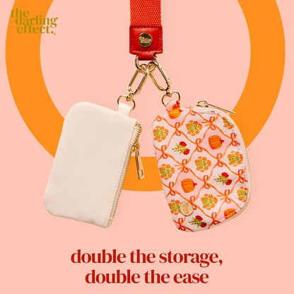 The Darling Effect Dynamic Duo Pouch Wristlet