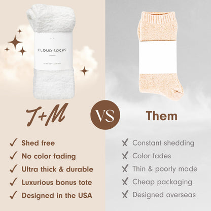 Unboxme Gifts Warm & Cozy Ultra-Luxe Cloud Sock