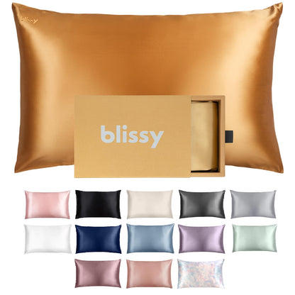 Blissy Silk Pillowcase - 100% Pure Mulberry Silk