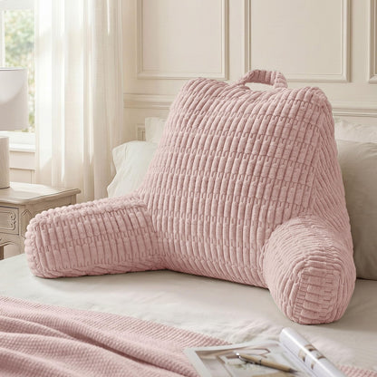 Blissful Diary Reading Pillow, Backrest Pillow with Shredded Memory Foam