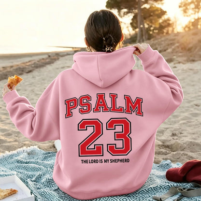 Christian Hoodies for Women Psalm 23 Sweatshirt