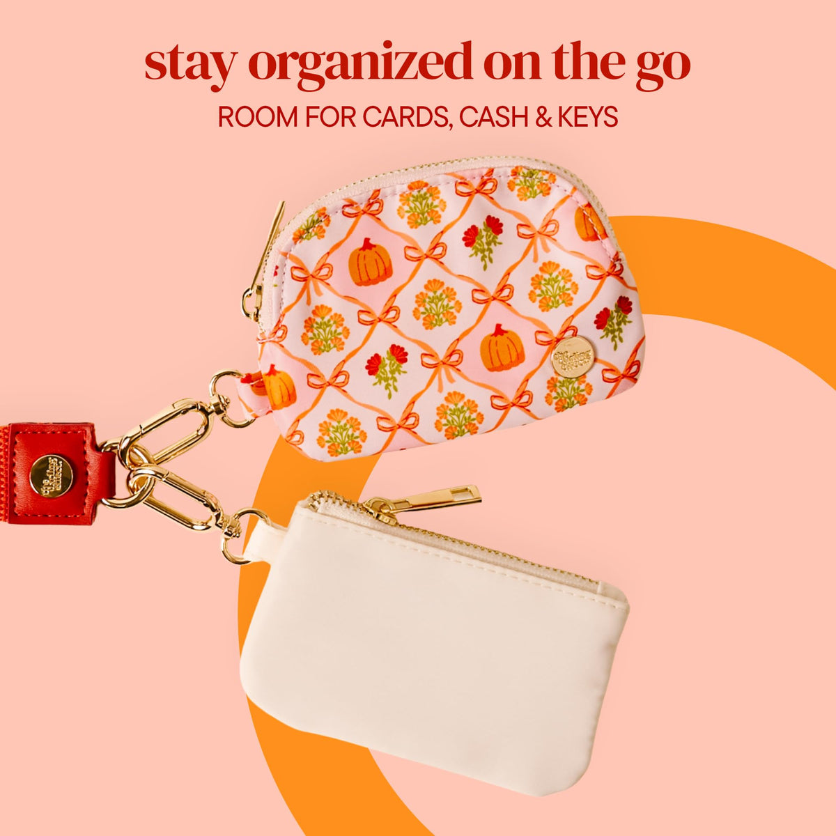 The Darling Effect Dynamic Duo Pouch Wristlet