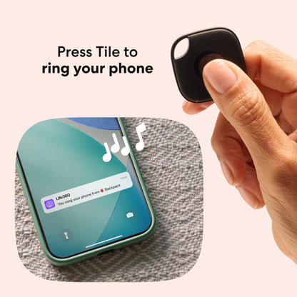 Life360 Tile - Bluetooth Tracker, Keys Finder and Item Locator for Keys, Bags and More. Phone Finder. Both iOS and Android Compatible. 1-Pack (Green Surf)