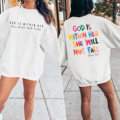 Sulayesh Christian God Is Within Her Sweatshirts