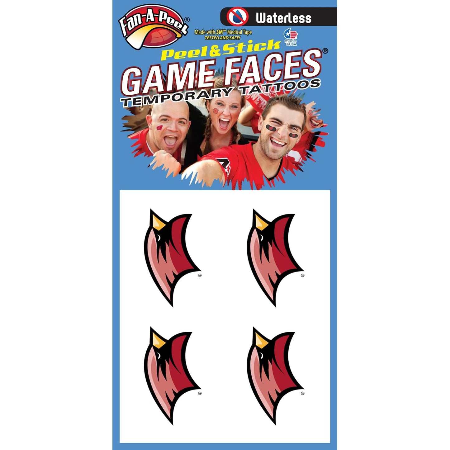 Alabama Waterless Temporary Tattoos - Hypoallergenic Peel and Stick Waterproof Temporary Tattoos - Officially Licensed
