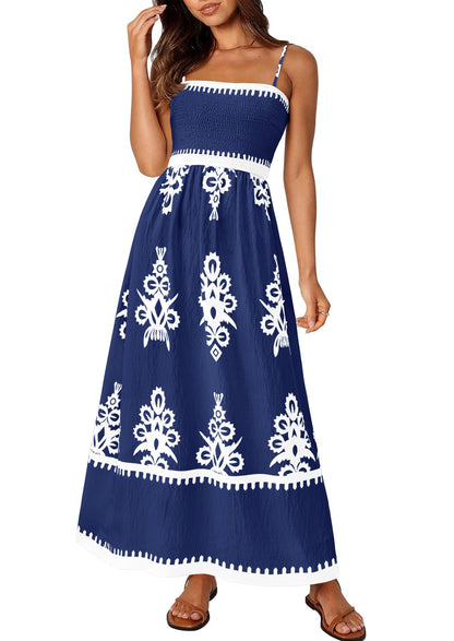 PRETTYGARDEN Women's Summer Boho Maxi Dress